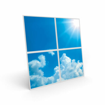 Decke Himmel - Wolkendecke-LED 125x125cm