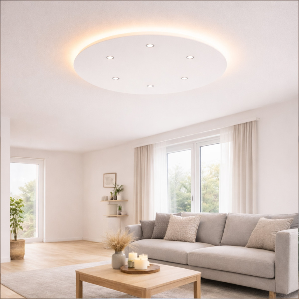Indirekte Beleuchtung Decke – LED-Deckensegel | Lichtdekor