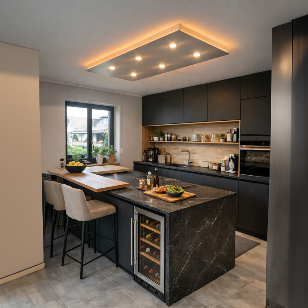 Indirekte Beleuchtung Decke – LED-Deckensegel | Lichtdekor