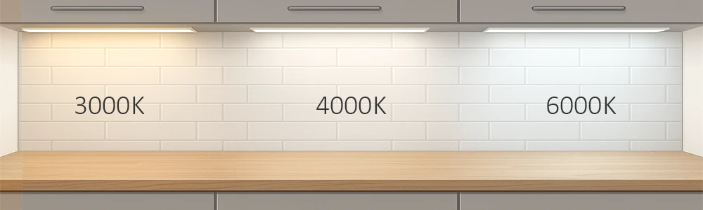 Optimale Lichtfarbe von Unterbauleuchte LED