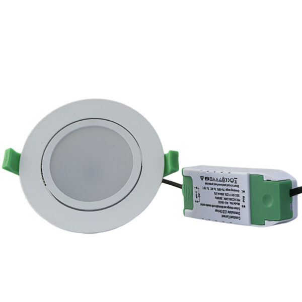 LED Einbaustrahler 12W, Mix 2700K-6000K, schw., weiß