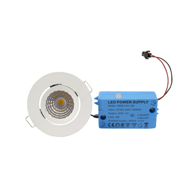 LED Einbaustrahler COB-R 5 Watt