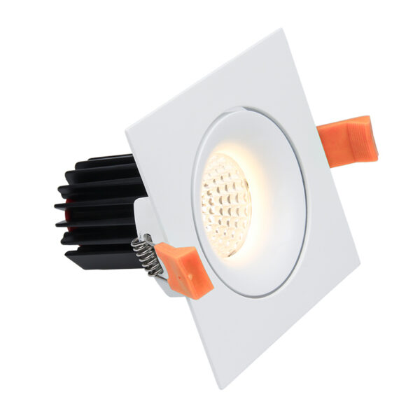 LED Einbaustrahler vertieft | Eckig | Dim-to-Warm