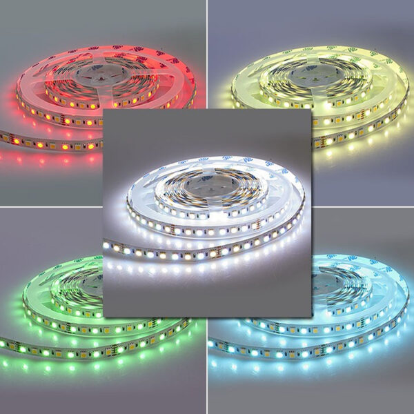 RGB-W LED Strips, 3Chip, 96LEDs/m