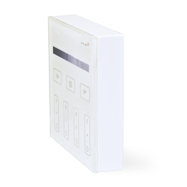 4-Zonen Wandpaneel Dimmer-Funkfernbedienung