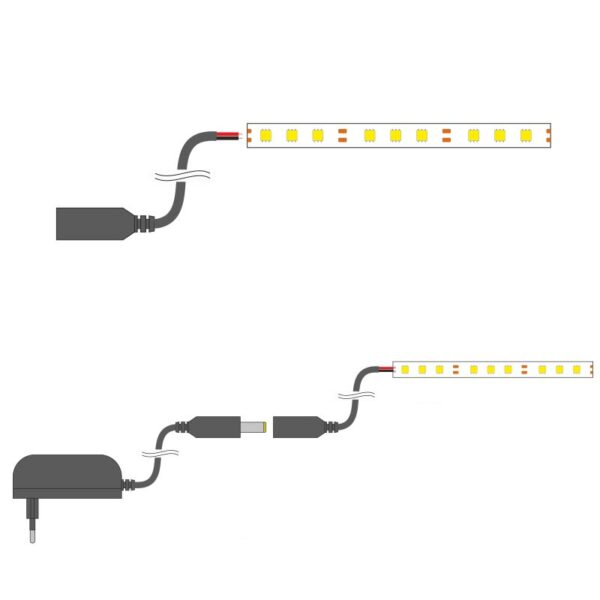 DC Buchse mit Kabel 0,5m female