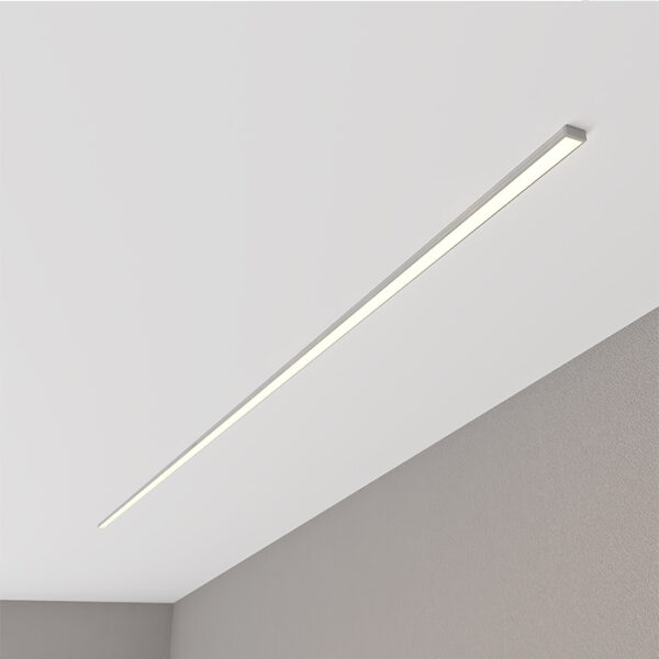 LED Profil mit Abdeckung | flach | 1m