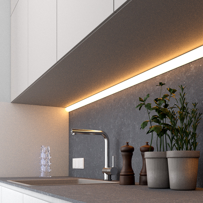 Eck Küchen Unterbauleuchte LED 16mm