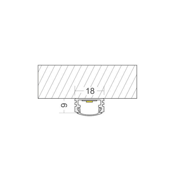 Küchen Unterbauleuchte LED