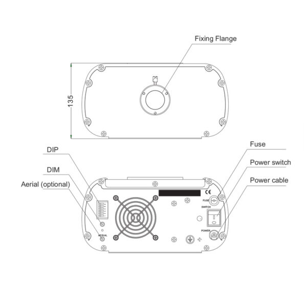 LED Lichtprojektor LG8001