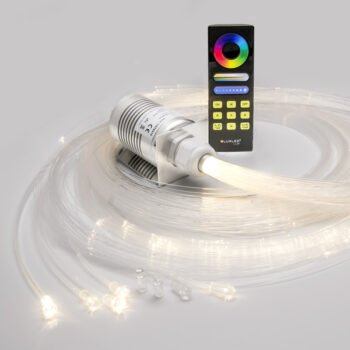 LED RGB Sternenhimmel SAUNA Komplettset 60 Lichtfasern 1,5mm