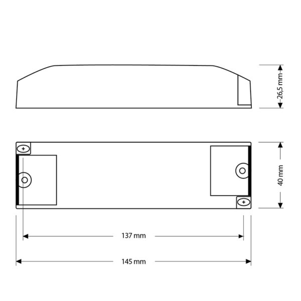 Osram LED Trafo Element 30/220-240/24 G2