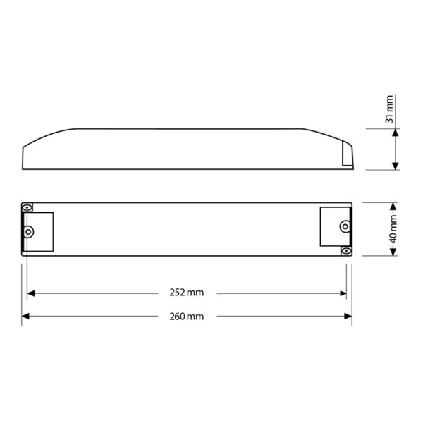 Osram LED Netzteil Element 120/220-240/24 G2