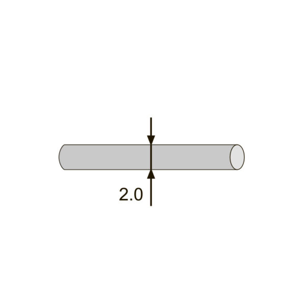 Lichtfaser PMMA 2,00mm